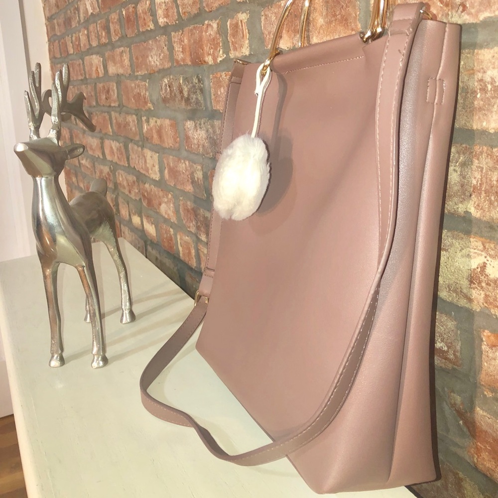 Rose pink shoulder bag - Picture 2 of 2